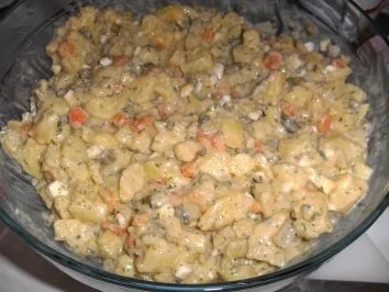 Kartoffelsalat nach Thüringer Art - Rezept