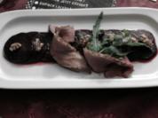 Rote Beete Carpaccio mit Himbeeren und Entenbrust - Rezept