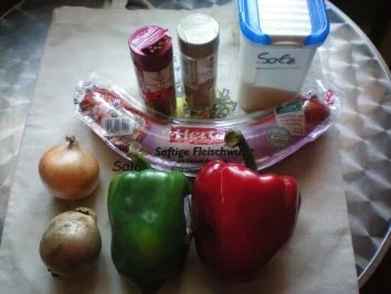 Wurstgullasch mit Nudeln - Rezept - Bild Nr. 2