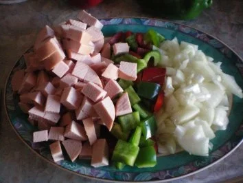 Wurstgullasch mit Nudeln - Rezept - Bild Nr. 3