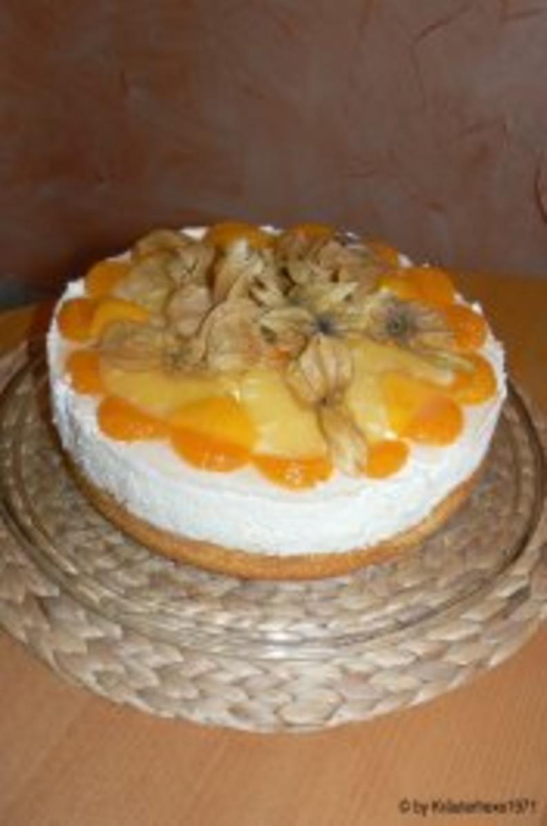 Bilder für exotische Käse-Sahne Torte - Rezept