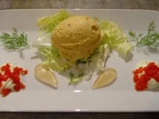 Safran-Forellenmousse - Rezept