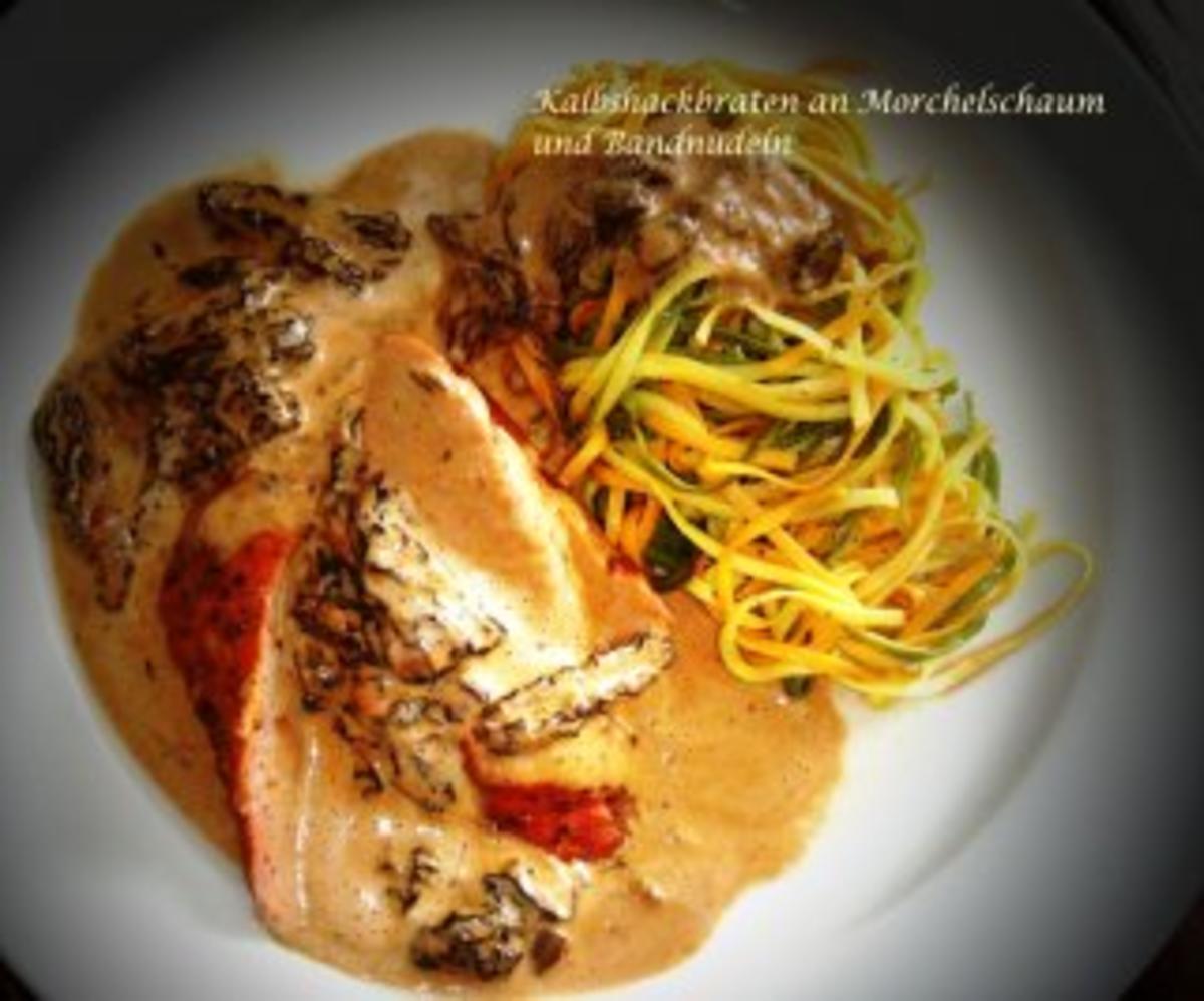 Kalbs-Hack-Braten mit Morchelschaum - Rezept By marcos