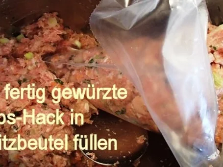 Kalbs-Hack-Braten mit Morchelschaum - Rezept - Bild Nr. 6