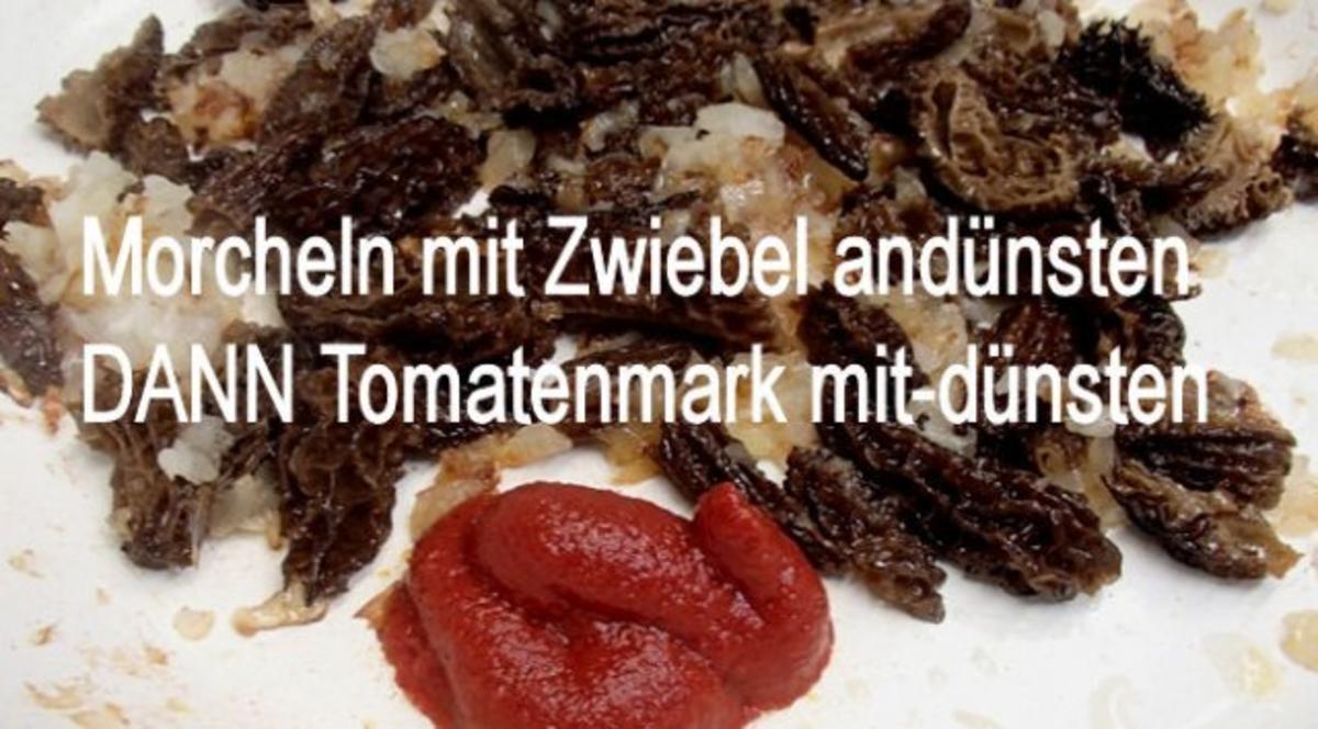 Kalbs-Hack-Braten mit Morchelschaum - Rezept - Bild Nr. 8