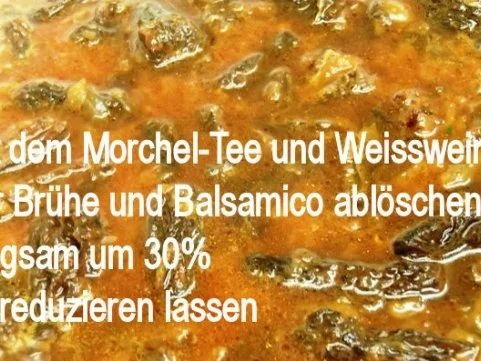 Kalbs-Hack-Braten mit Morchelschaum - Rezept - Bild Nr. 9