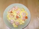 Bandnudeln mit Garnelen - Rezept