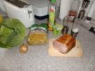 Nudel Pfanne mit Kasseler und Wirsing - Rezept