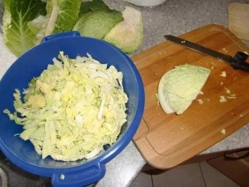 Nudel Pfanne mit Kasseler und Wirsing - Rezept - Bild Nr. 4