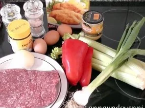 Gemüsehackbraten mit Ei - Rezept - Bild Nr. 2