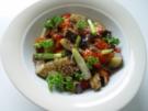 Pikante Auberginen - Rezept