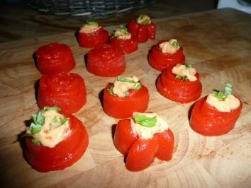 Konfekt:Ziegenkäsepralinen - Rezept