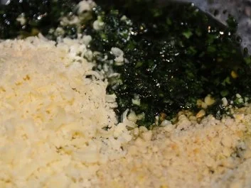 Bärlauchpesto mit Pinienkernen und Parmesan - Rezept - Bild Nr. 5