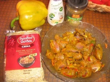 Asiatische Nudelpfanne mit Puten-Gemüse-Curry - Rezept - Bild Nr. 2