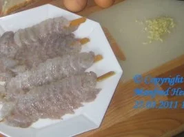 Shrimps - Gambas en escabeche en el ajo con Pobres Caballeros de Ajo - Rezept - Bild Nr. 4