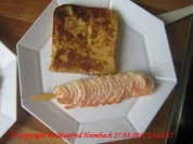 Shrimps - Gambas en escabeche en el ajo con Pobres Caballeros de Ajo - Rezept