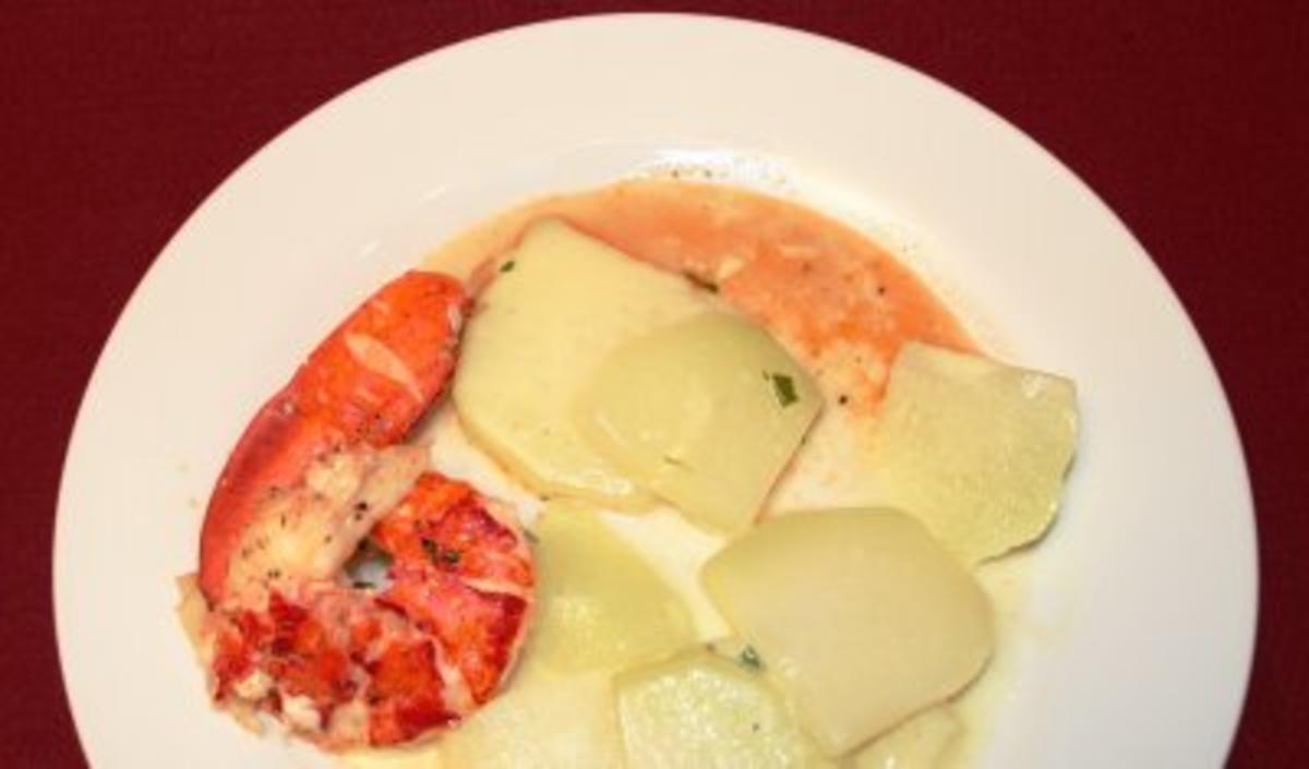 Hummer mit Rahmkohlrabi - Rezept