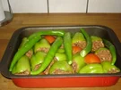 Gefüllte Paprika mit Joghurtsauce - Rezept