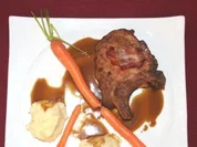 Malzbier-Koteletts mit Kartoffelstampf - Rezept