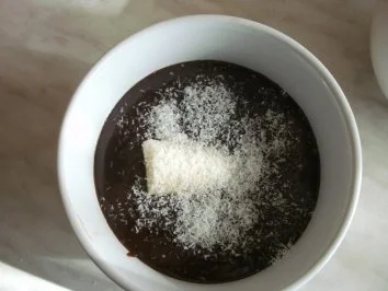 DESSERT- Bananen in Schokoladen Bett von Kochmamma - Rezept