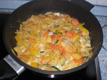 Rezept: Einfache Gemüsepfanne Einfache Gemüsepfanne - Rezept