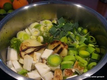 Rezept: Gemüsebrühe Bild Nr. 2 Gemüsebrühe - Rezept - Bild Nr. 2