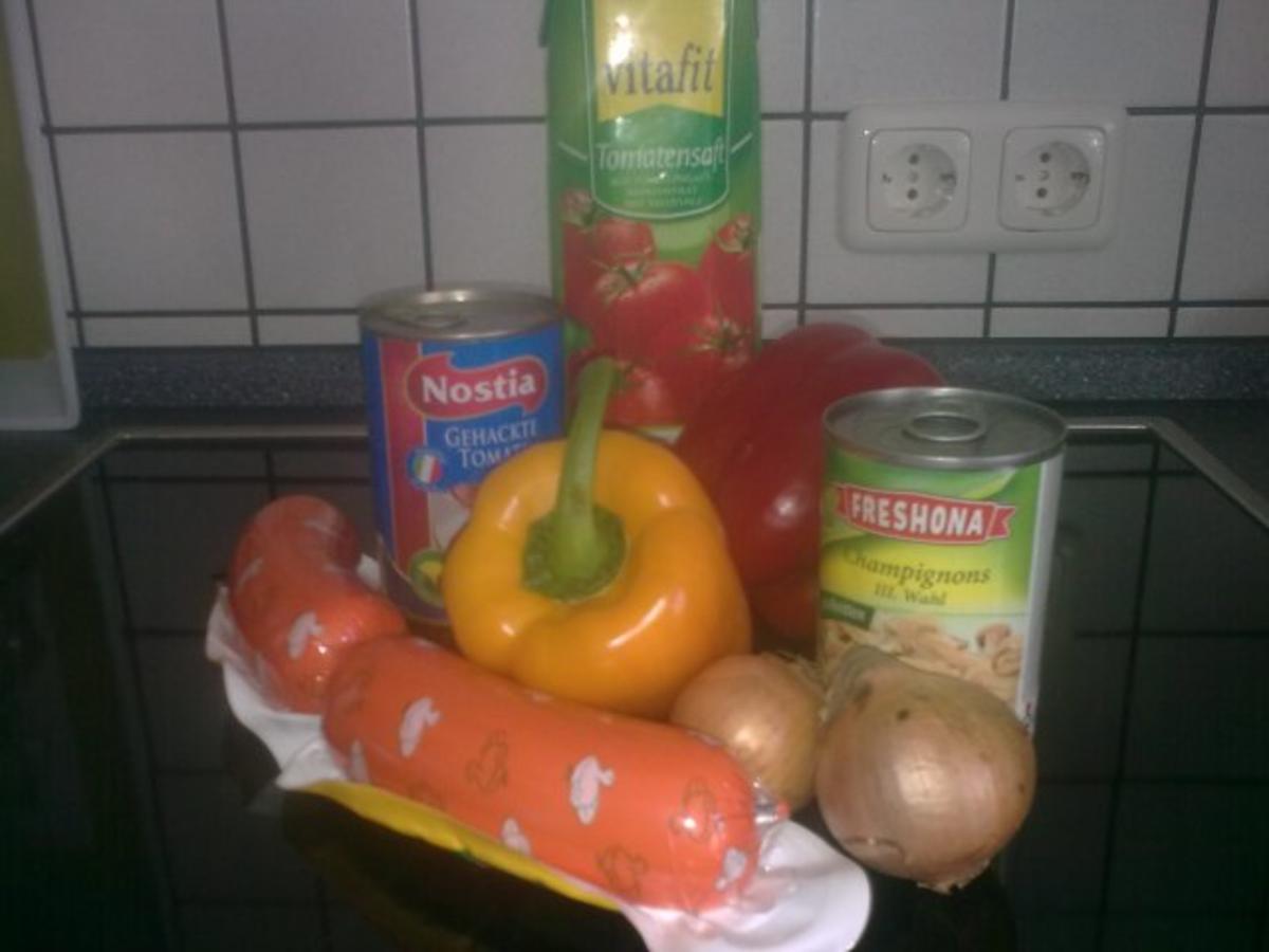 tomatiges Wurstgulasch - Rezept - Bild Nr. 2