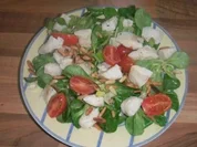 Fischfilet an Cherrytomaten und Feldsalat! - Rezept