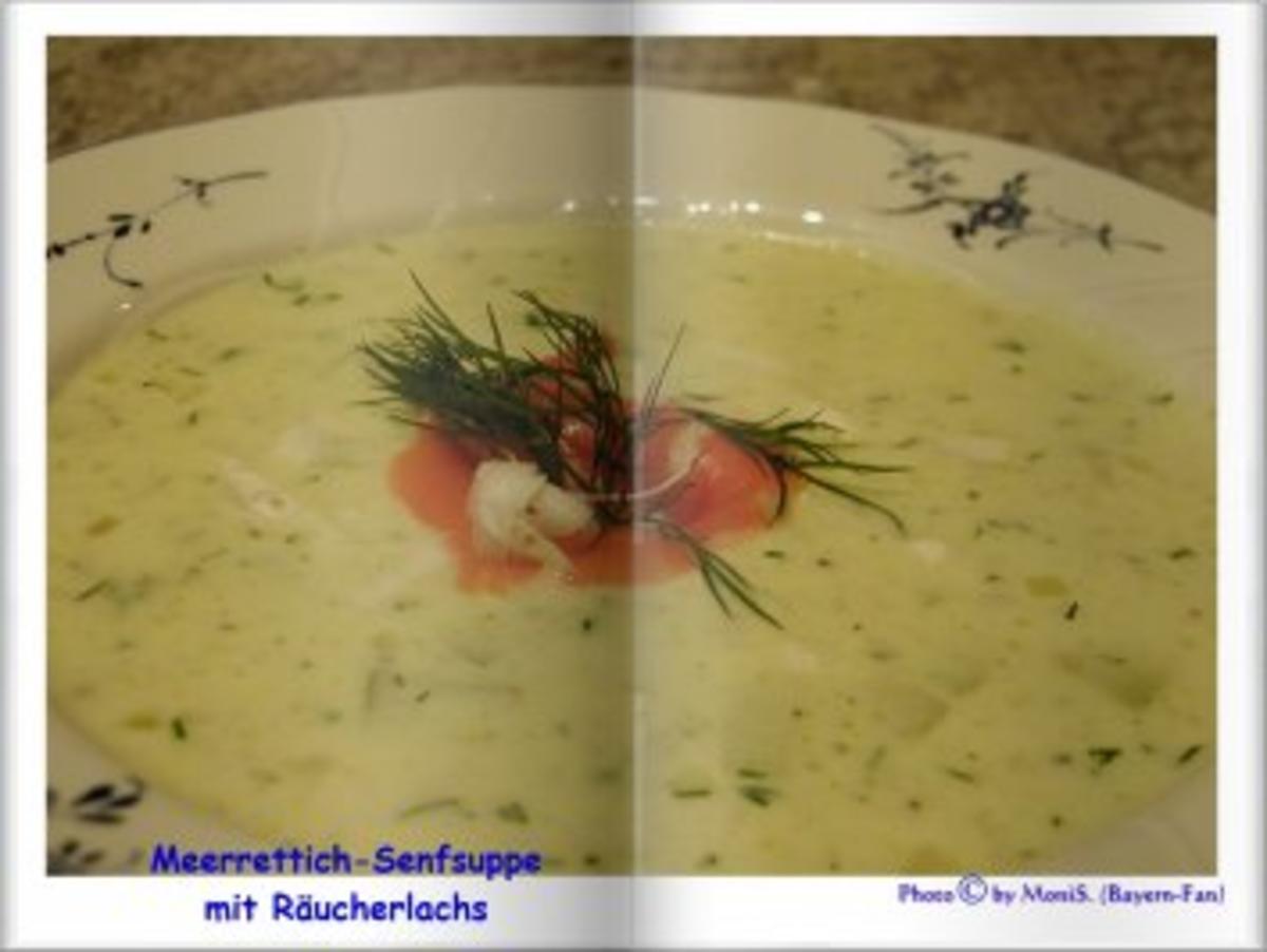 Meerrettich – Senfsuppe mit Räucherlachs - Rezept - Bild Nr. 2