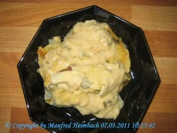 Gemüse – Gratiniertes Kohlrabi-Kartoffelgemüse - Rezept