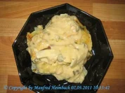 Gemüse – Gratiniertes Kohlrabi-Kartoffelgemüse - Rezept