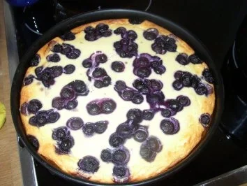 Rezept: Mein Cheescake mit Heidelbeeren Bild Nr. 3 Mein Cheescake mit Heidelbeeren - Rezept - Bild Nr. 3