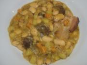 Asturischer Bohneneintopf - Rezept