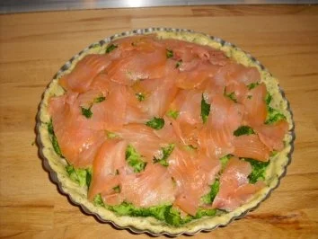 Lachs Broccoli Quiche - Rezept - Bild Nr. 8