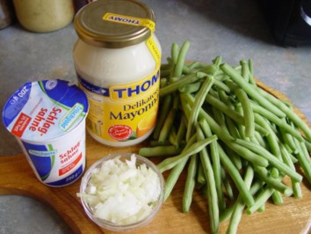 Bohnensalat mit Mayonnaise - Rezept - Bild Nr. 2