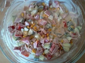 Rezept: SPRINGTIME NUDELSALAT Bild Nr. 4 SPRINGTIME NUDELSALAT - Rezept - Bild Nr. 4