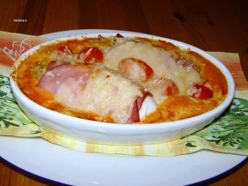 Chicoree im Schinkenmantel - Rezept