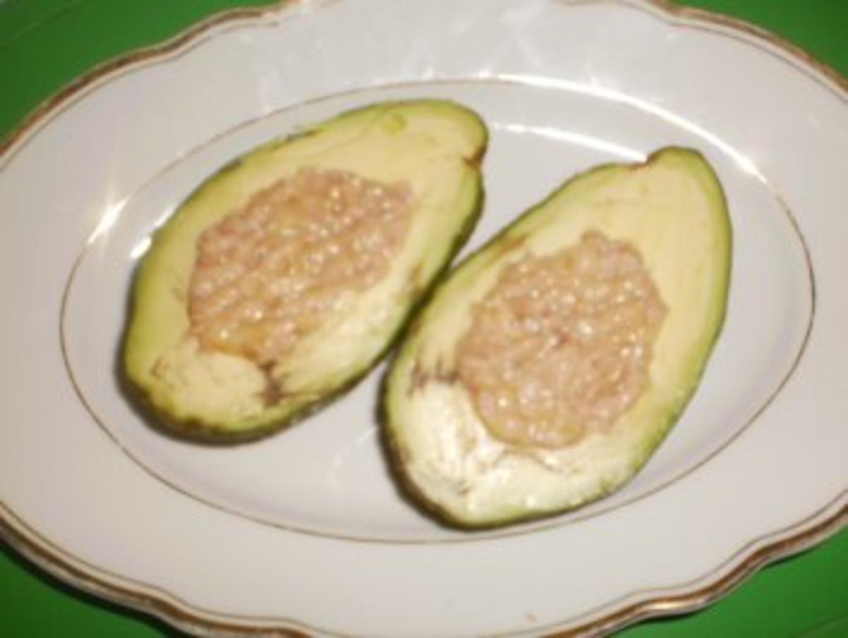 Bilder für Thunfisch-Banane in Avocado Rezept