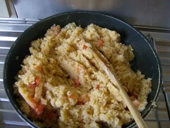 Dorade gebraten mit Tomatenreis - Rezept - Bild Nr. 2