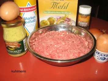 Rezept: Bouletten Berliner Art Bild Nr. 2 Bouletten Berliner Art - Rezept - Bild Nr. 2