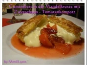 Camembert in der Mandelkruste mit Zwetschgen-Tomatenkompott - Rezept