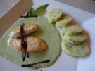 Bärlauch Knödel Scheiben - Rezept