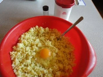 Rezept: Bärlauch Knödel Scheiben Bild Nr. 4 Bärlauch Knödel Scheiben - Rezept - Bild Nr. 4