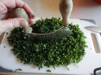 Rezept: Bärlauch Knödel Scheiben Bild Nr. 3 Bärlauch Knödel Scheiben - Rezept - Bild Nr. 3