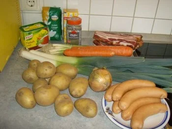 Rezept: Erbseneintopf Bild Nr. 2 Erbseneintopf - Rezept - Bild Nr. 2