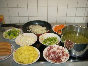 Rezept: Erbseneintopf Bild Nr. 4 Erbseneintopf - Rezept - Bild Nr. 4