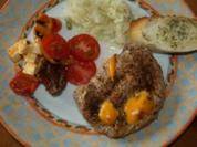 gefüllte Schweinesteaks - Rezept