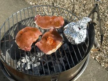 gefüllte Schweinesteaks - Rezept - Bild Nr. 4