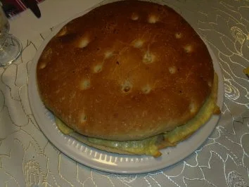 Fleischgerichte: Mega-Cheesburger - Rezept