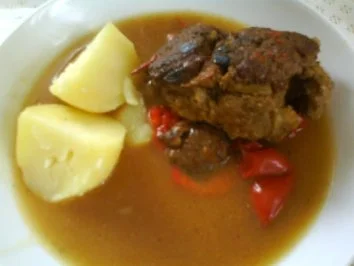 Gefüllte Paprikahälften - Rezept - Bild Nr. 2